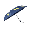 Golden Retriever Collapsible Auto-Open Umbrella, Navy