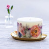 Rosy Rings Petite Botanical Candle - Blushing Rosewood
