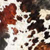 Galleria Crew Neck Blouse - Cow Print