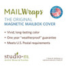 Studio M Mailwrap Mailbox Cover, Freedom Bike