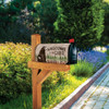 Studio M Mailwrap Mailbox Cover, Cabin Bear