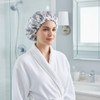 Tag Splash and Soak Fern Shower Cap-Grey