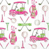 IHR Paper Cocltail Napkins, Girly Golf, Pack of  20, Rosanne Beck