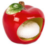 Home Essentials Ceramic Scrubby Holder with Scrubby - Apple