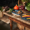 Degrenne Paris Bahia Medium  Oven Dish / Baker, Blue Stoneware