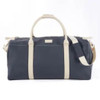 BeyBerk Glasgow Duffel Bag, Navy, 23" Vinyl Coated Nylon Weekender
