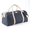BeyBerk Glasgow Duffel Bag, Navy, 23" Vinyl Coated Nylon Weekender