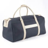 BeyBerk Glasgow Duffel Bag, Navy, 23" Vinyl Coated Nylon Weekender