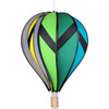 Premier Kites 22-in Hot Air Balloon Garden Spinner, Chevron Rainbow