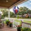 Premier Kites 22-in Hot Air Balloon Spinner, Texas Flag, Red, White, and Blue