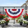 Premier Kites 36" American Flag Bunting, Patriotic