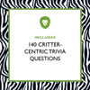 Games Room Animal Lovers Trivia Game