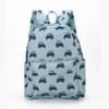 Sassy Kids Blue Tractor Backpack, 13 x 5 x 17 H, Grade School Backpack