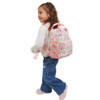 Itzy Ritzy Bag Toddler-Preschool Backpack, Ribbons & Roses, Pink