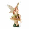 Maison Fairy On A Mushroom Figurine - Light Brown