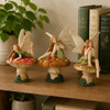 Maison Fairy On A Mushroom Figurine