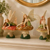 Maison Fairy On a Mushroom Figurine