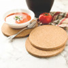 Fox Run Round Cork Trivets, Set of 3, 7.25"