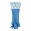Core Home Cuffed Latex Cleaning Gloves, Dolce Vita Blue