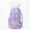 Sassy Kids Cartoon Dogs Backpack, 13 x 5 x 17 H, Grade School Backpack, Purple
