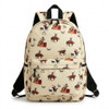 Front Porch Vintage Cowboy Backpack, Full Size 18.5 x 11.5", Beige