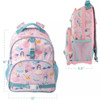 Stephen Joseph All Over Print Kids Backpack, Princess, 16-Inch, Pink