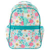 Stephen Joseph Classic All Over Print Kids Backpack, Flower, Blue