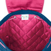 Stephen Joseph Toddler Quilted Backpack, Rainbow, Blue & Pink