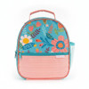 Stephen Joseph All Over Print Turquoise Floral Lunchbox, Turquoise