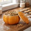 Hanna's Handiworks Ceramic Pumpkin Cookie Jar