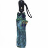 Galleria Peacock Auto Open-Close Compact Folding  Umbrella
