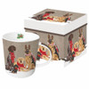 PPD Mug In a Gift Box - Scarf Dogs