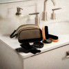 Bey Berk Seven Piece Shoe Shine Kit, Ultra Suede Case Bey Berk Seven Piece Shoe Shine Kit, Ultra Suede Case