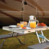 Picnic Time Portable Aluminum Picnic Table Picnic Time Portable Aluminum Picnic Table