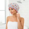 Spa Sister Bouffant Shower Cap, Shoe Fashionista