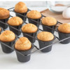 Fox Run Non-Stick 12 Cup Linking Mini Popover Pan Fox Run Non-Stick 12 Cup Linking Mini Popover Pan