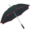 Tag Neon Standard Size Umbrella, Black and Raspberry