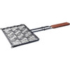 Outset Nonstick Meatball BBQ Grill Basket with Rosewood Handle, QD86 Outset Nonstick Meatball BBQ Grill Basket with Rosewood Handle, QD86
