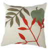 A&B Home Multicolor 20 x 20-Inch Embroidered Pillow