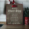 Boston Warehouse Santa's Sweet Shop Reversible Cutting Board