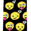 Snoozies Women's Simply Pairables Splitz Dress Socks, LOL/Emoji