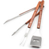 Outset Rosewood  BBQ Tools,  3-Piece Set