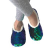 Flip Sequins Women's Slippers, Green