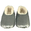 Oooh Yeah Flip Sequins Women's Slippers, Sliver