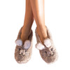 Snuggle Bunny Women's Plush Animal Footsies Slippers