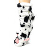 Oooh Yeah Moo Moo Plush Slipper Socks 