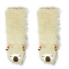 Llama Llama Women's Plush Sherpa Slippers, White