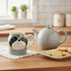 Boston Warehouse Flower Sloth Mug, 18-Ounce