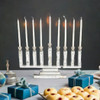 Julia Knight 7" Mother of Pearl Menorah