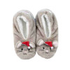 Faceplant Dreams Mouse Holiday Women's Plush Animal Footsies Slippers